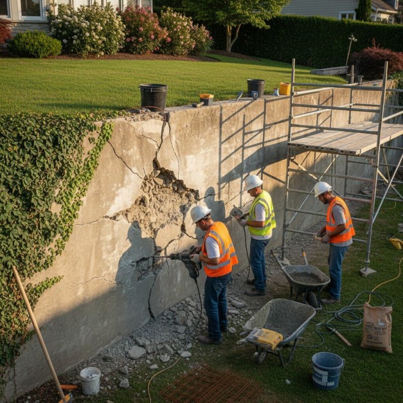 Local Poured Wall Installation pros at work